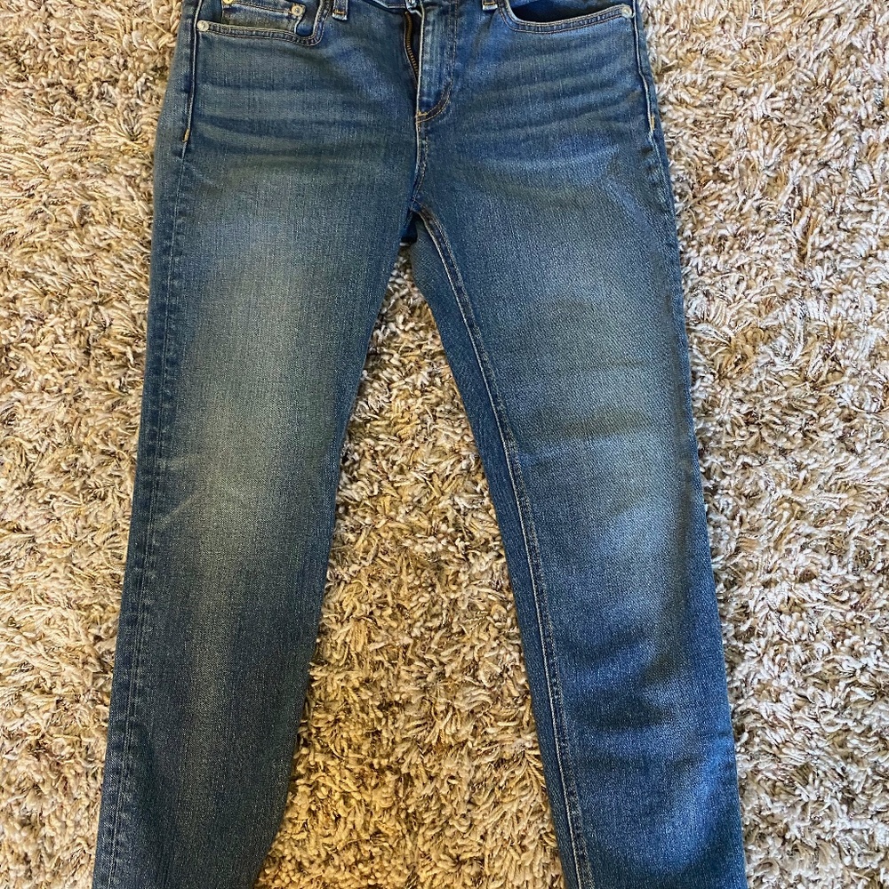Rag and BoneCate Mid-Rise Ankle Skinny Size 26